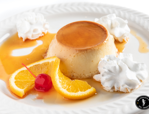 Flan de Naranja con leche condensada